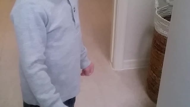 Toddler Listens to Washer Machine. Worried for Toy!