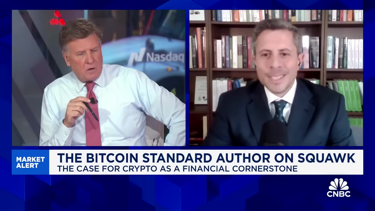 Saifedean Ammous on CBNC discusses why the US adopting a Pro-Bitcoin approach will be a Game Changer