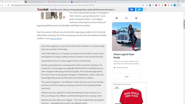 "No Fascist in DC" event - archived information reveals details