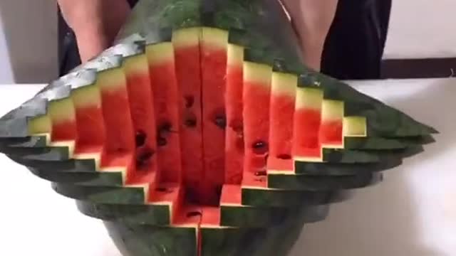 Watermelon Carving Tricks, Even Beginners Can Do It!