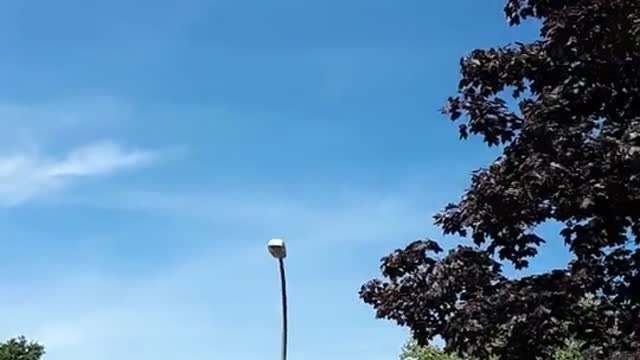 Himmel in Berlin am 24.07.2022 um 17:21 Uhr