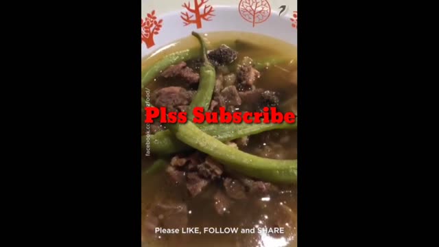 Filipino Dish (Pinapaitan)(Ilocano Dish)