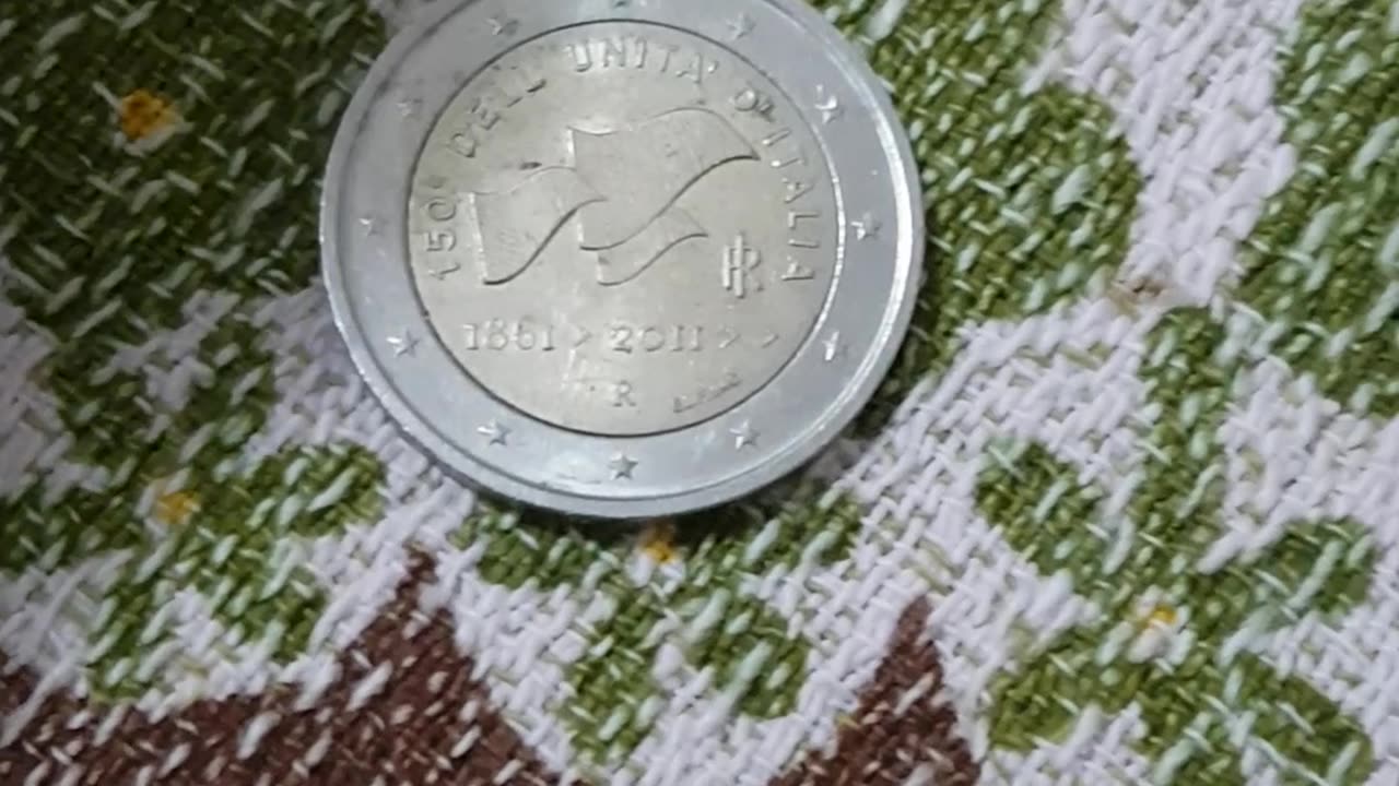 Italy 2 Euro, 150th anniversary Italian unification 2011