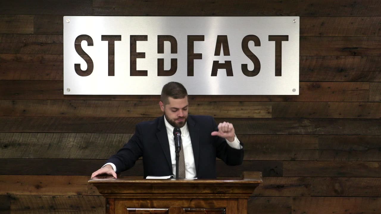 Don't Discourage your Brethren - Pastor Jonathan Shelley | Stedfast Baptist Church