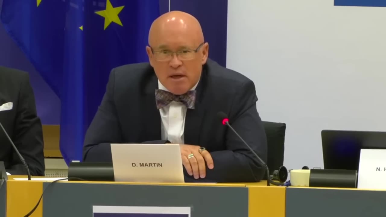 Covid History Isn't What You think - Dr. David Martin - EU Parliment