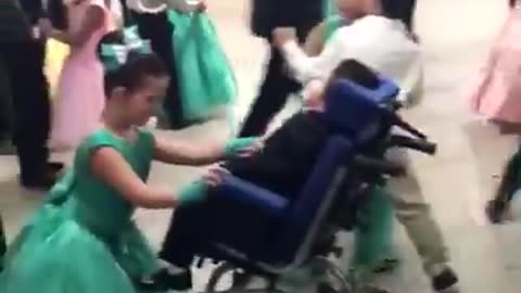 A sister's inspiring unconditional love for her little brother.