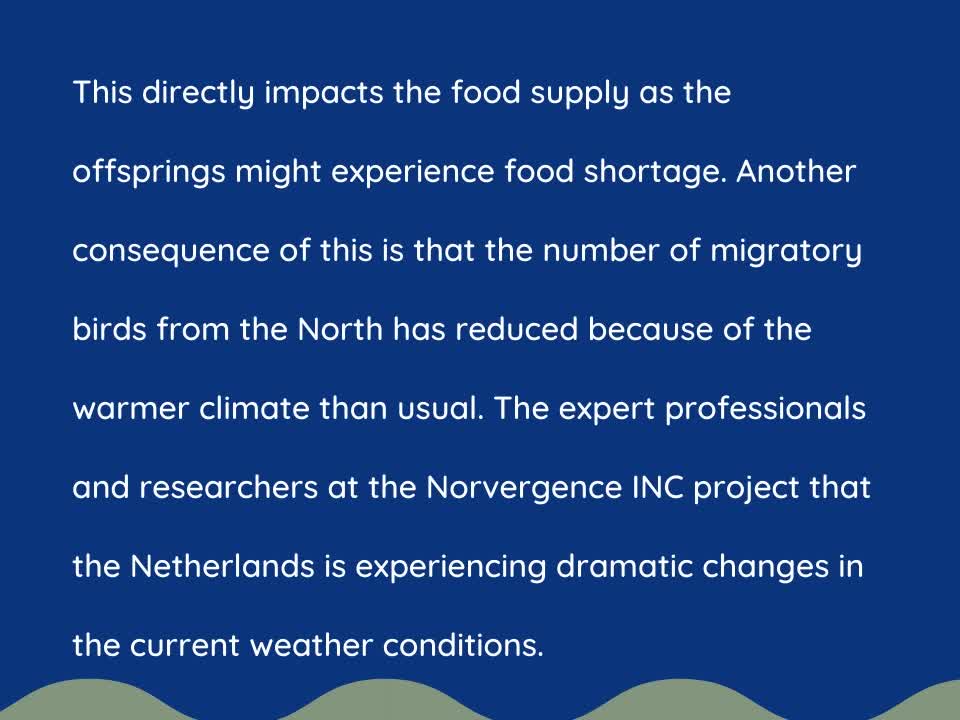 Norvergence INC (Interdecadal Netherlands Climate) Change Report