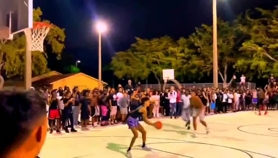 I love street basketball