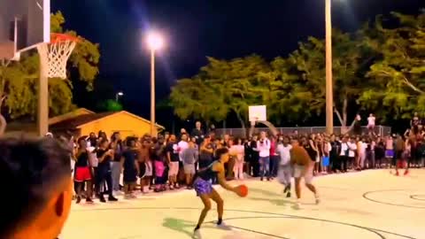 I love street basketball