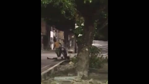Moron Knocks Out Drunk GF