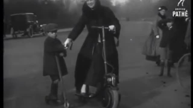 1603. HISTORY📚 REVEALED. The 1917 Electric Scooter
