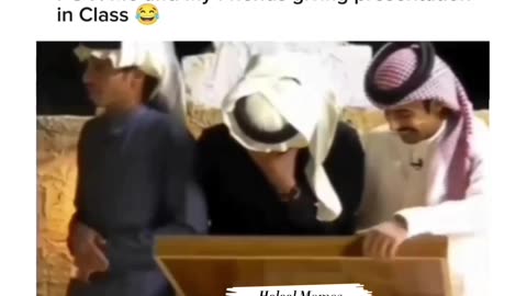 Funniest Student Presentation! 😂📚 | Halaal Memes & More | #trending