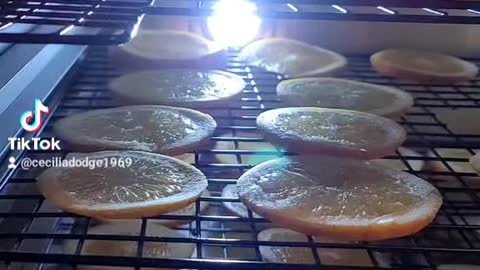 Dehydrated oranges