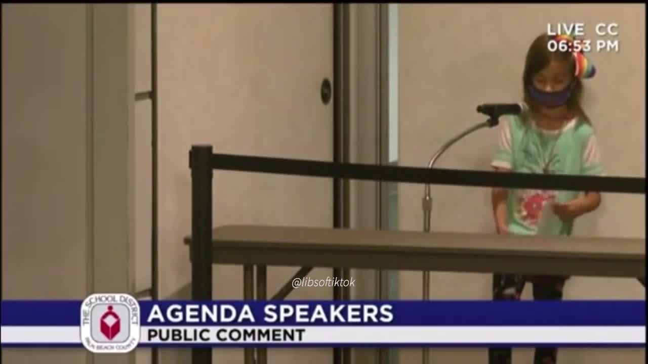 8-Year-Old Girl Tells School Board They Should All Go To Jail For Forcing Masks On Kids