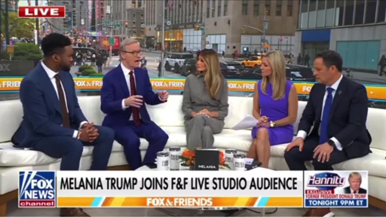 Melania Trump on Fox and Friends [Full Segment]