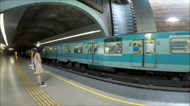 Metro Quinta Normal in Santiago, Chile