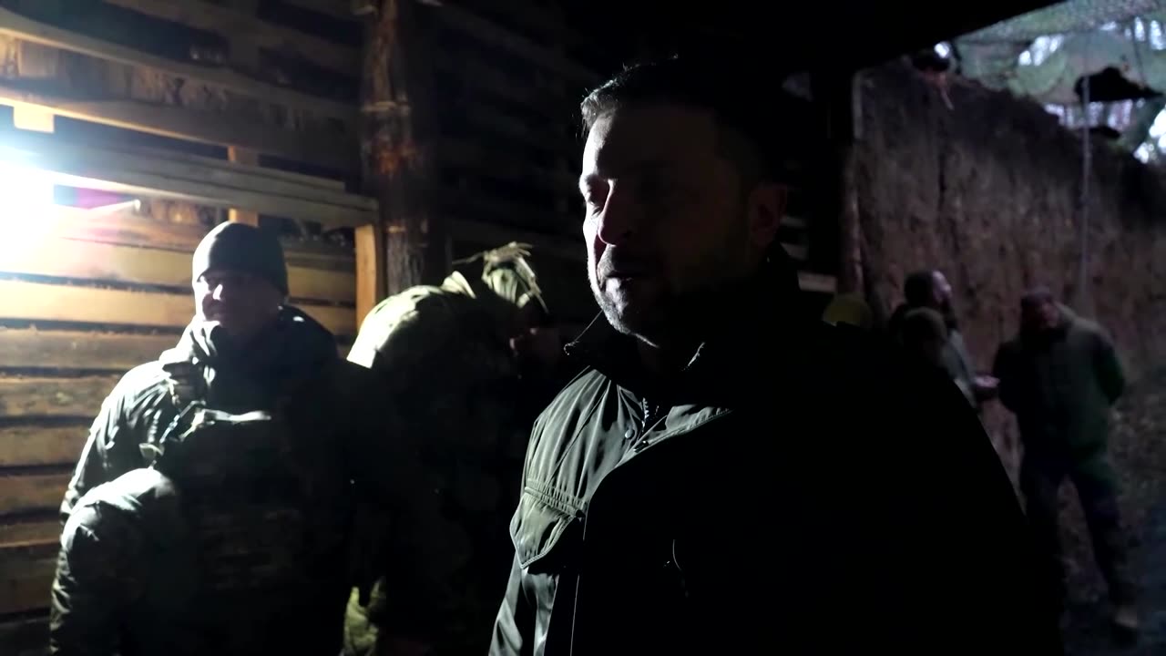 Zelenskiy visits Zaporizhzhia front in southeastern Ukraine