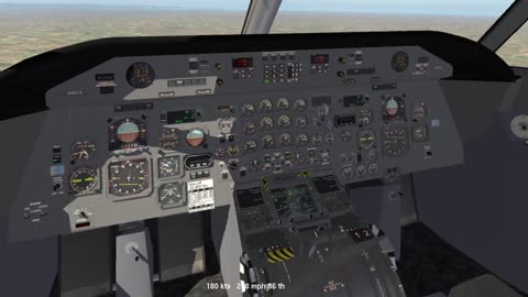 Dash 8 Q200 - Xplane 11 - KGTF to KGPI - more nav testing -