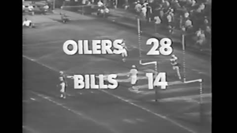 Oct. 20, 1963 | Oilers vs. Bills highlights