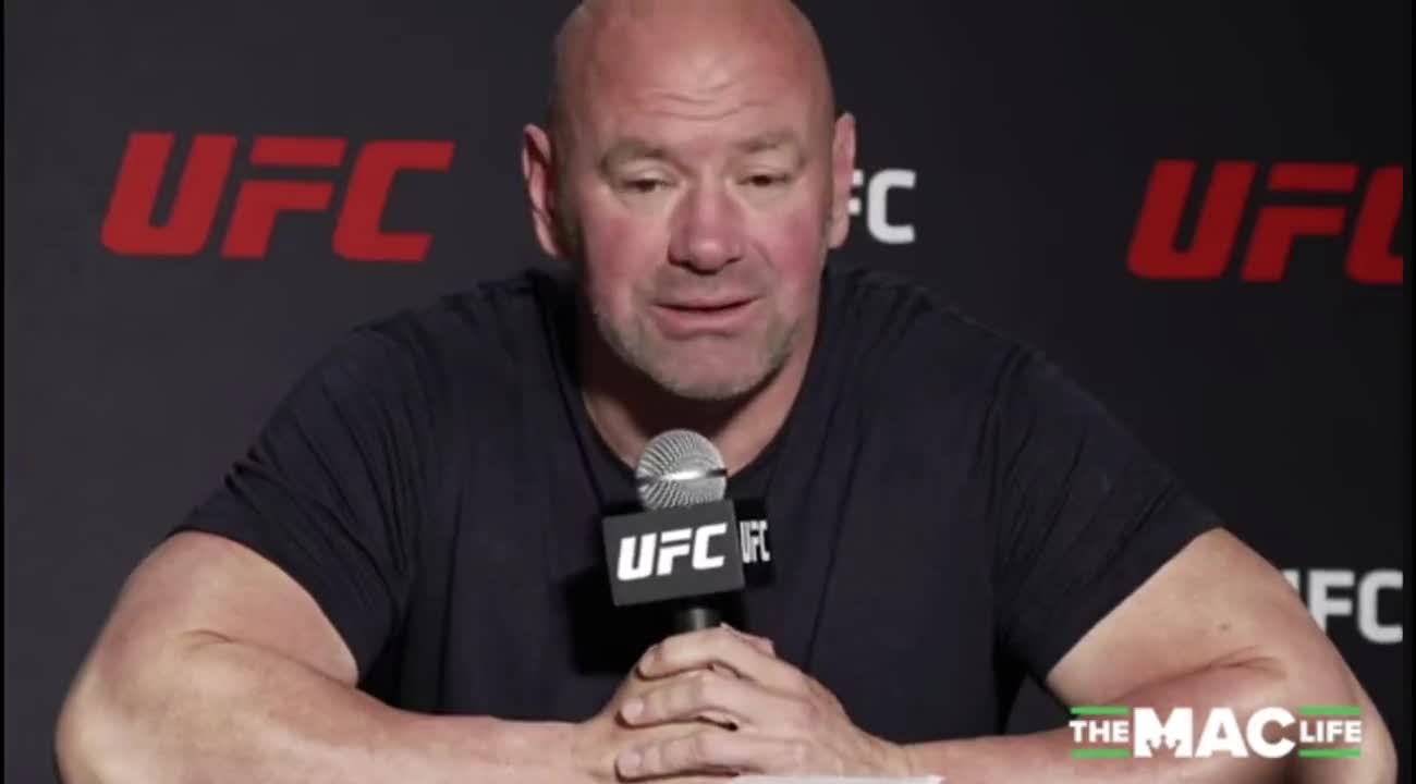 UFC President Dana White asked about FBI raid at Trump’s Mar-A-Lago: *See Description*