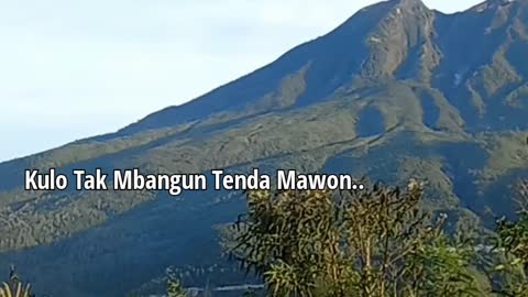 WOOW.. Beautiful Morning at Mongkrang Mountain Indonesia