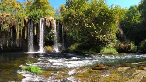 Landscape: waterfalls