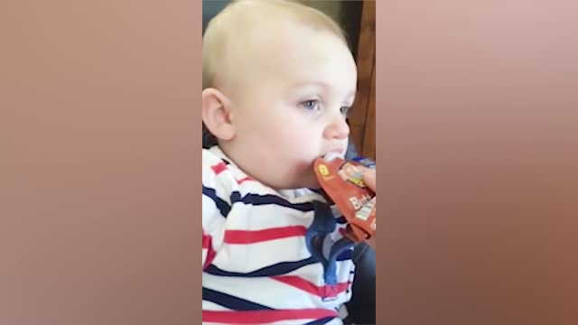 try not to catch baby fever with cute baby video