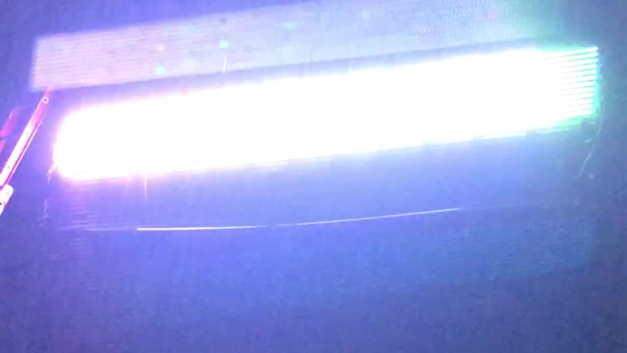 Christmas lights test #3