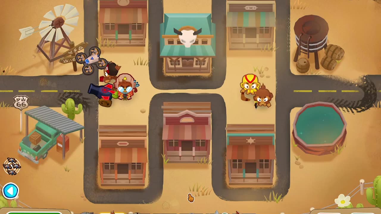 BTD6 Middle of the road Primary only