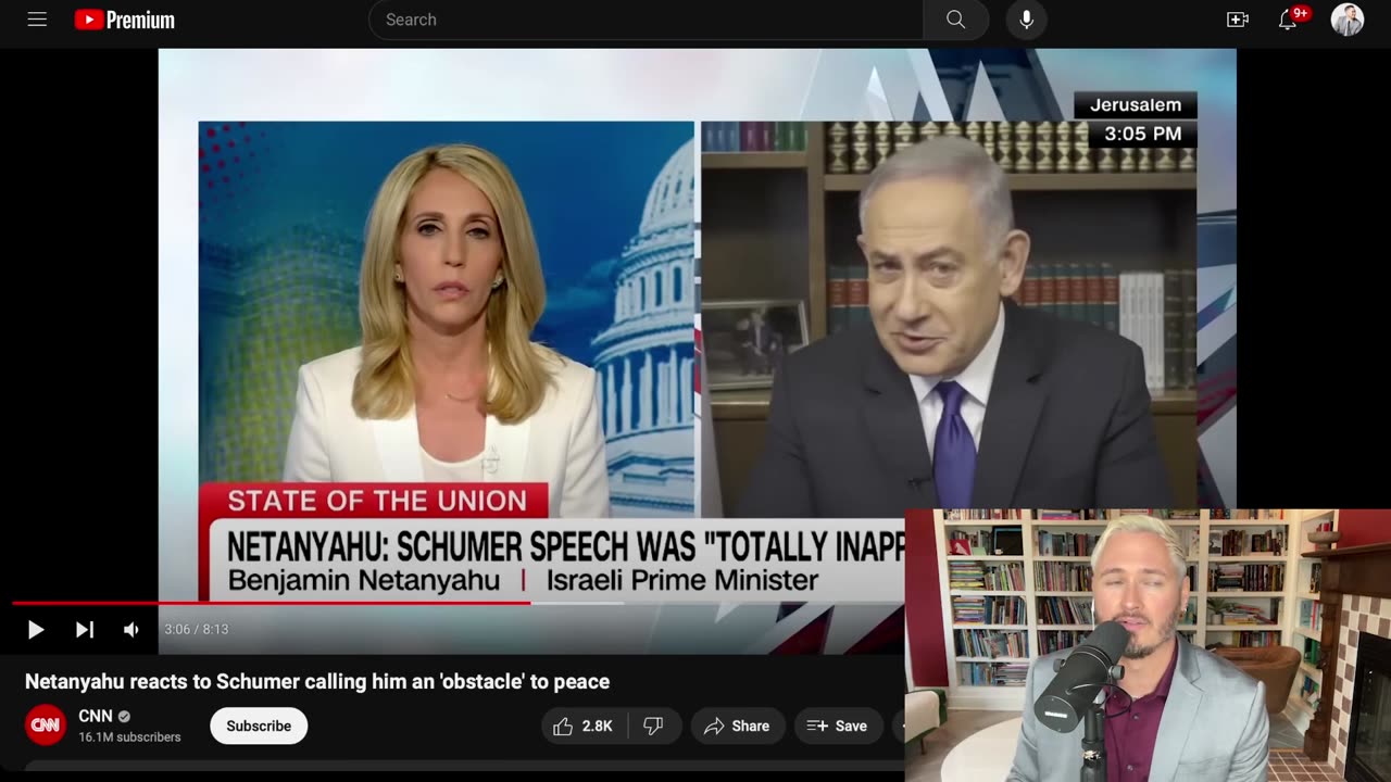 Netanyahu FUMES At CNN Host In Unhinged Lie-Fest _ The Kyle Kulinski Show