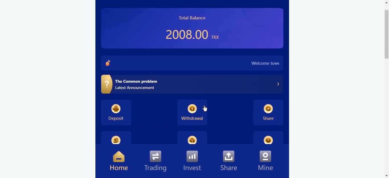LATEST TRX MINNG SITE