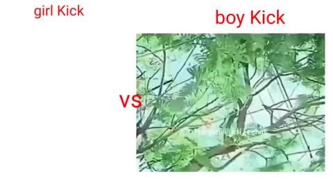 girl vs boy Kick 😀😀#funny #meme