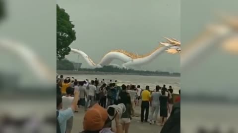 Tik Tok Chinese Dragon Attacks Viewers!