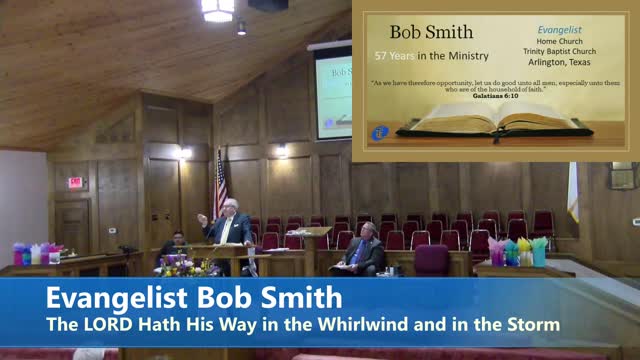 The LORD Hath His Way in the Whirlwind and in the Storm