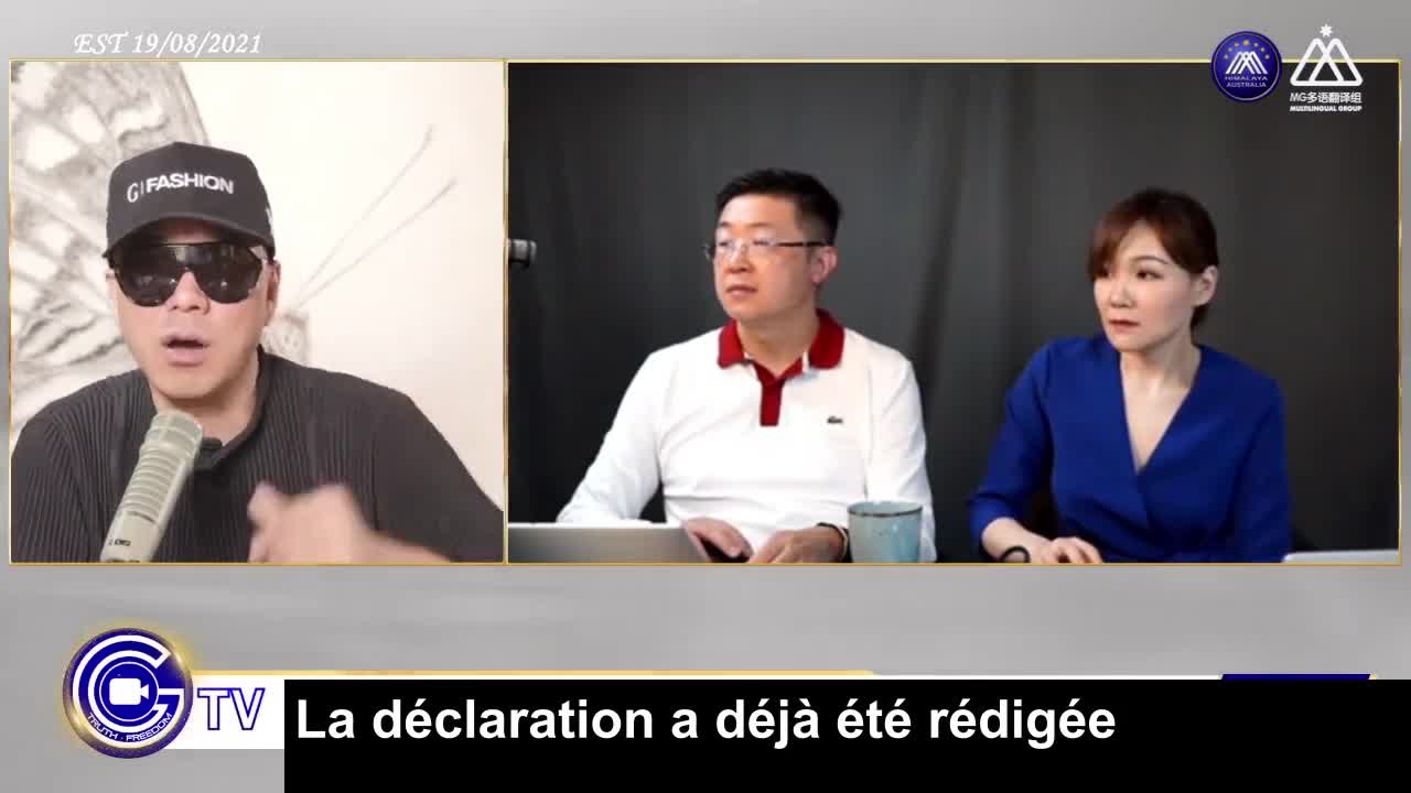 Miles Guo: Un pari de 1 à 10 milliards de dollars sur l'éventualité d'une guerre à Taïwan.