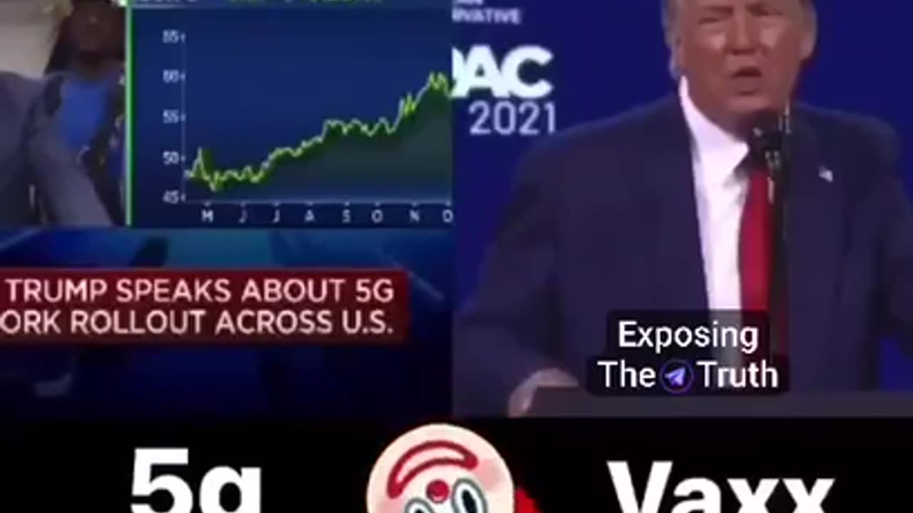 Trump Endorsing the Vaccine and 5G Weapon