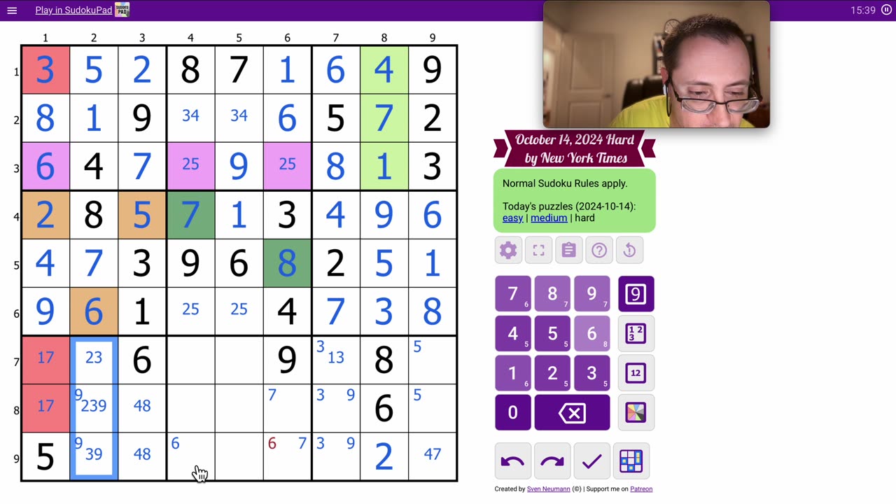 Sudoku 2024 10 14 hrd