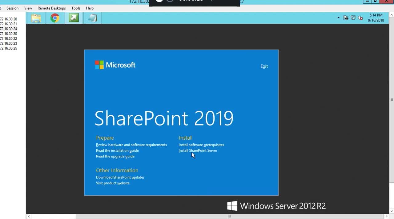 Setup Microsoft SQL and Microsoft SharePoint #getajobintech