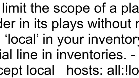 How to get the host name of the current machine as defined in the Ansible hosts file