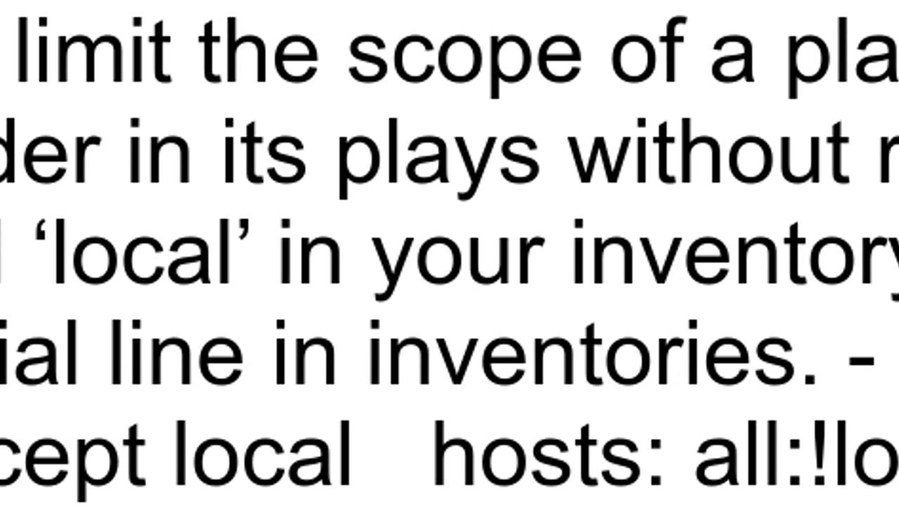 How to get the host name of the current machine as defined in the Ansible hosts file