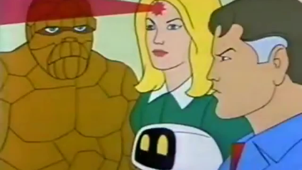 The fantastic four cartoon