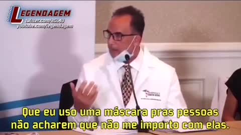 Masks a doctor's view