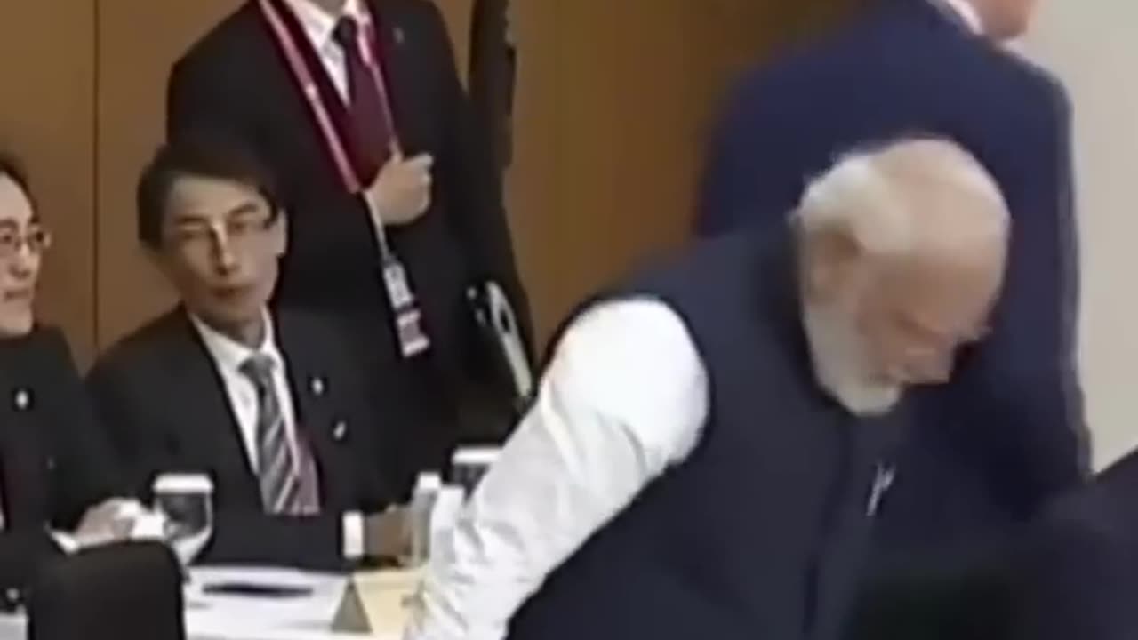 A warm meeting between PM Modi and US President Biden at Hiroshima G7 Summit