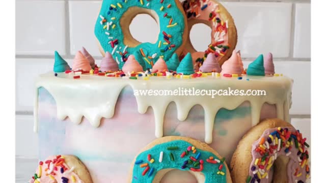 Donut cake