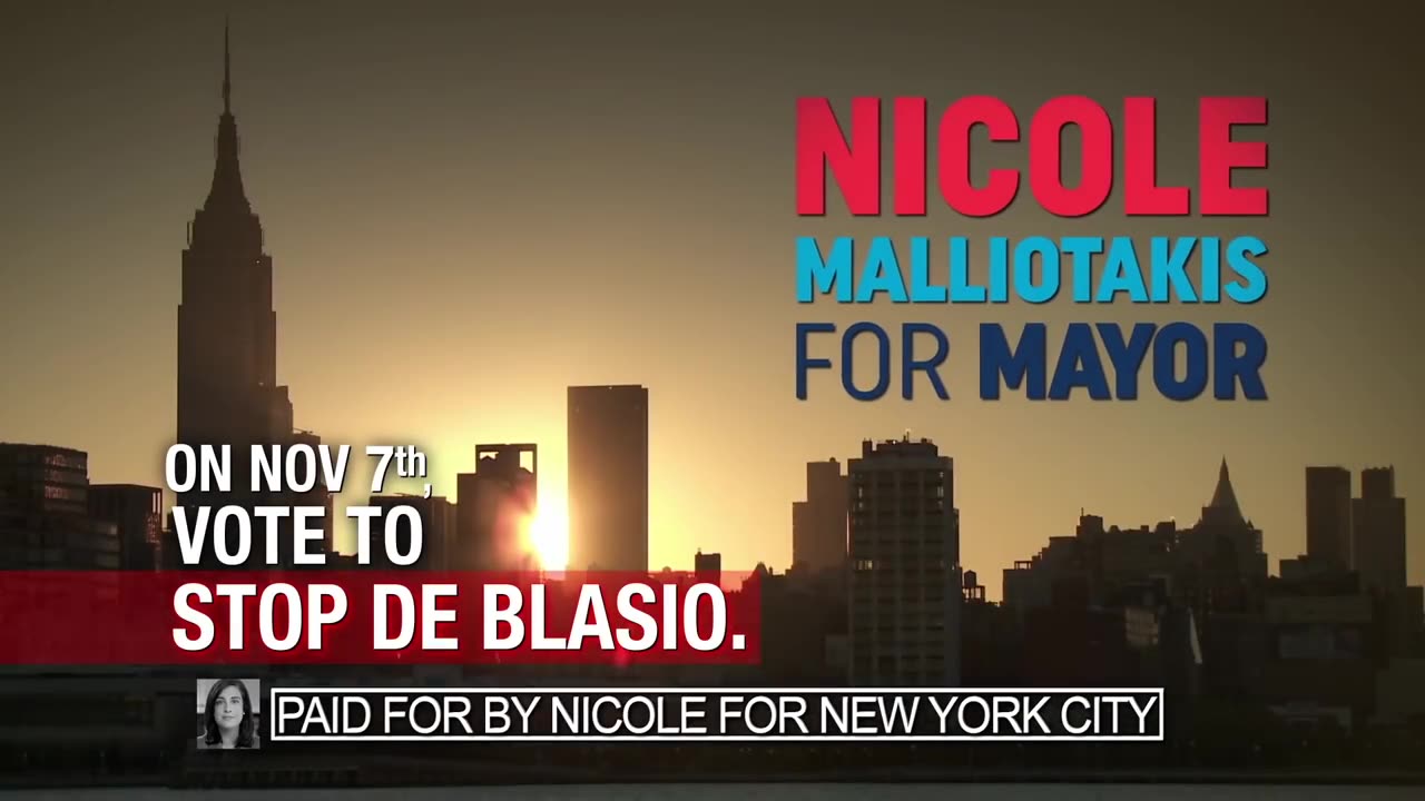 (11/2/17) WE can't afford 4 more years of Mayor de Blasio.