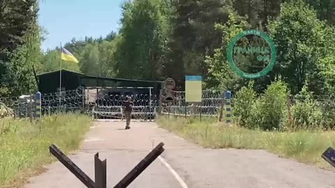 A drunken Ukrainian with grenade in his hands decided to provoke the Belarusian border guards