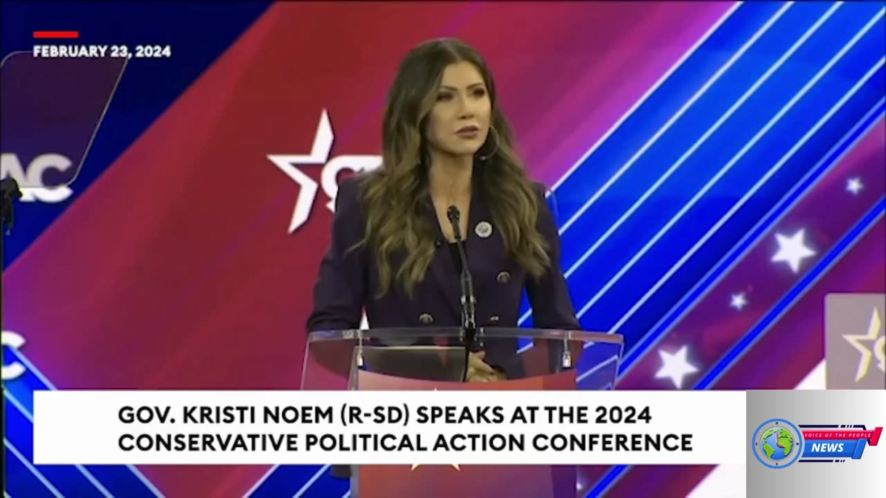 Kristi Noem: 'There Are Two Kinds Of People In This Country Right Now...'