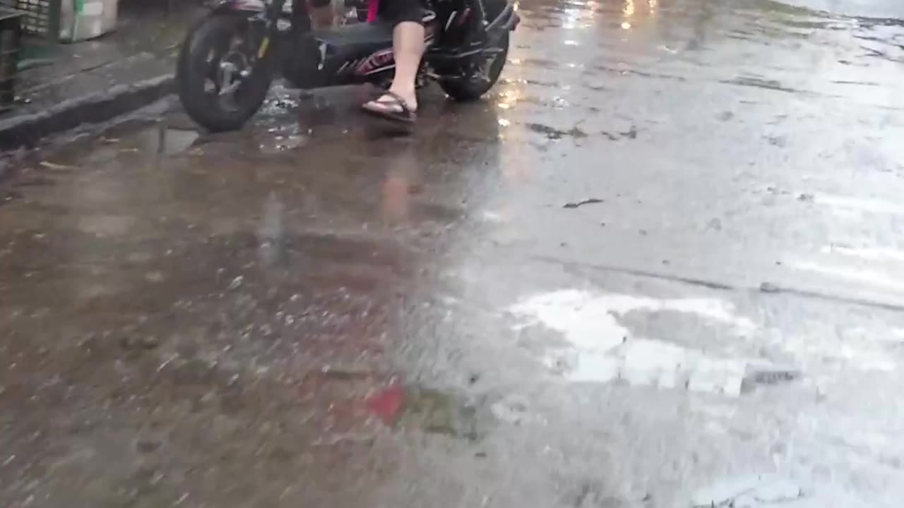 A rain day in Hoi An ASMR