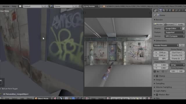 Show The Game Scene Diagram From All Angles