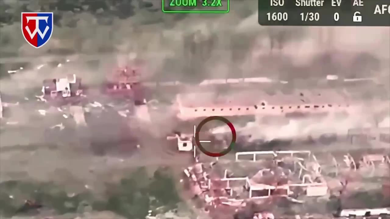 Ukrainian Counter-Attack on a Russian Armored Assault Group